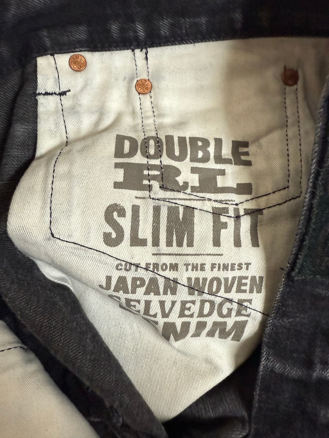 33/32 RRL 데님팬츠 상품이미지8