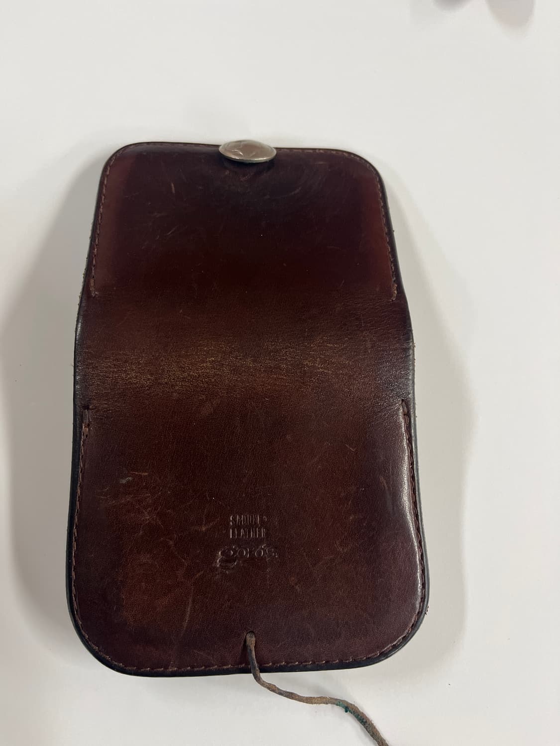 고로스 다크브라운 새들레더 인디언콘초 카드지갑 상품이미지9