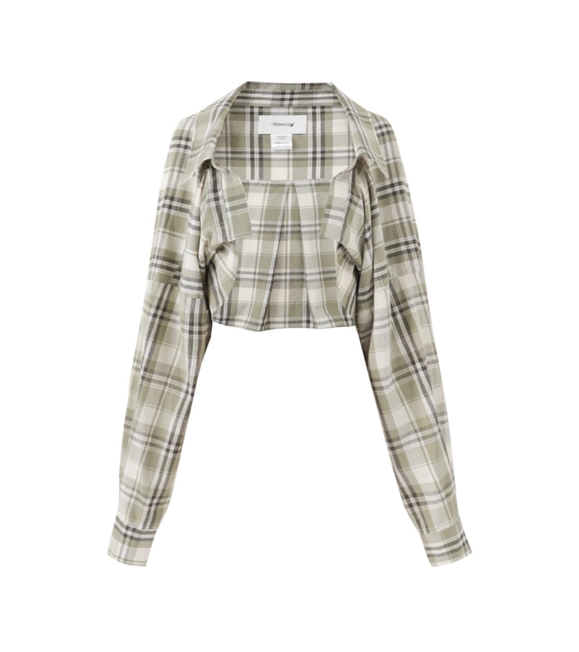 낫유어로즈 베이비 체크 볼레로 상품이미지3