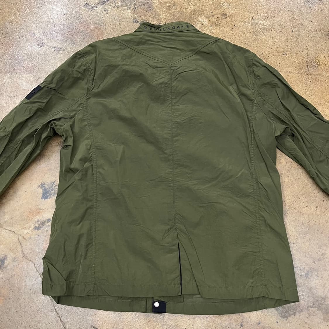 [정품/7] 파리게이츠 카키색 셔츠형 자켓 b8 상품이미지4