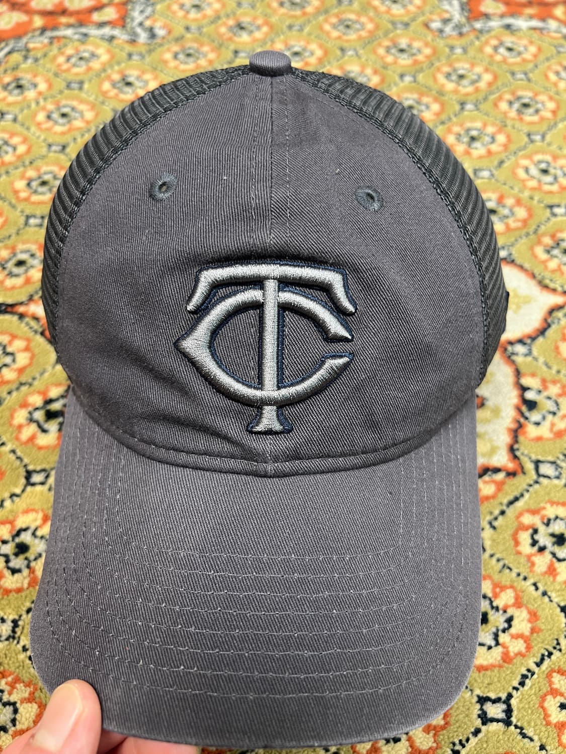 [OS] 뉴에라 9TWENTY 빈티지 미네소타 트윈스 메쉬 볼캡 상품이미지2