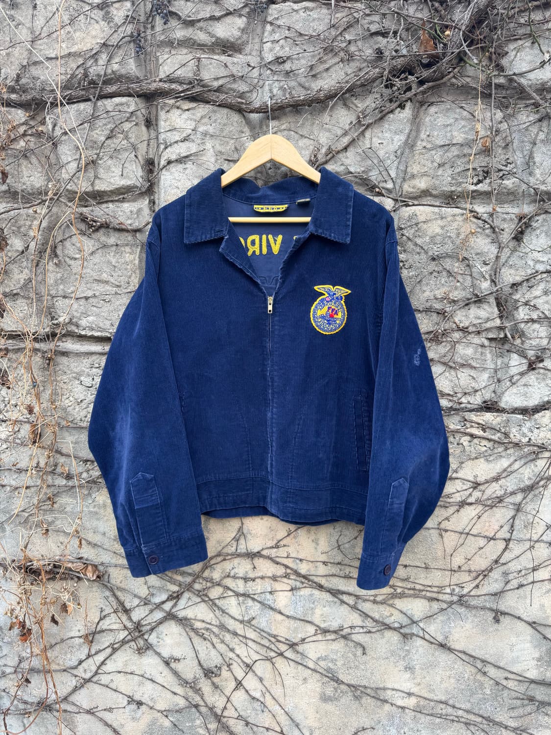 오리지널 빈티지 체인스티치 코듀로이 ffa 자켓 46 상품이미지2