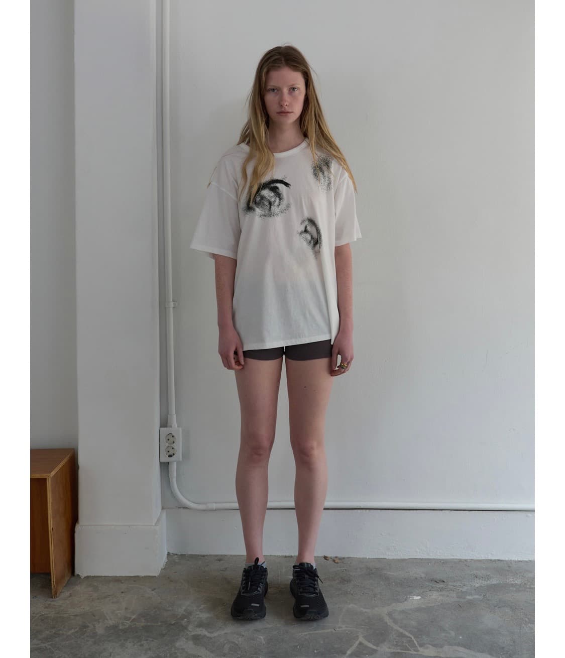 파이카 EYES BOXY T-SHIRT (white) 상품이미지5