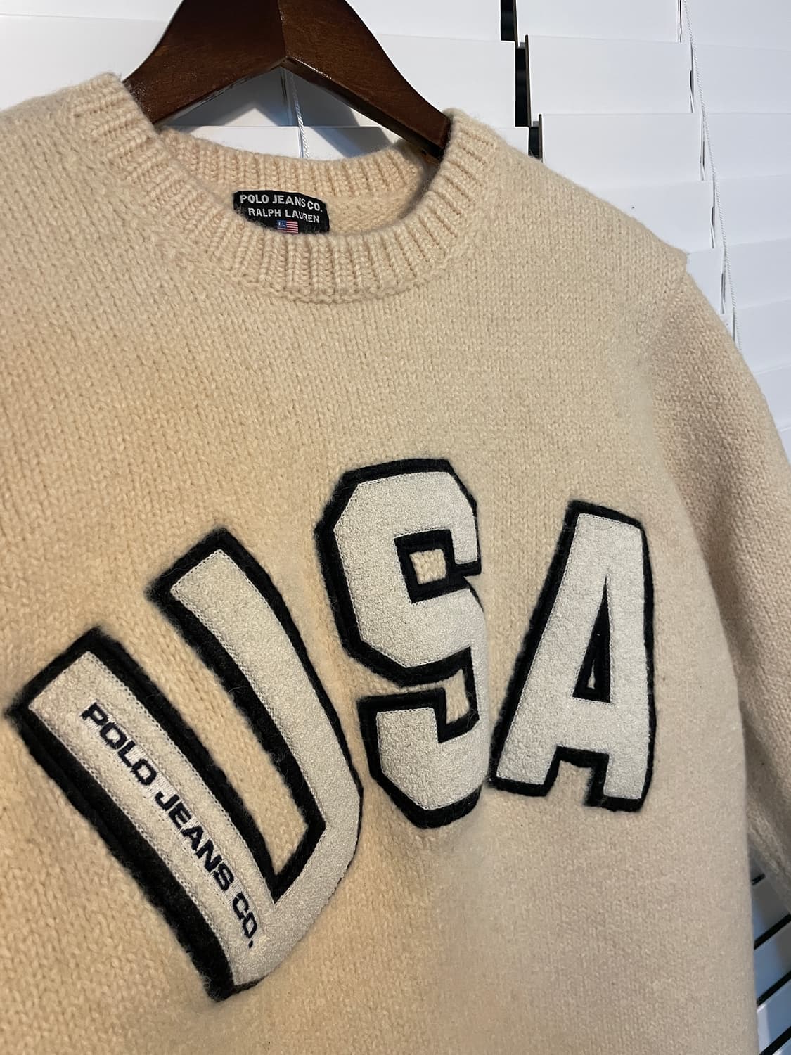 폴로진스 usa 울 니트 상품이미지5