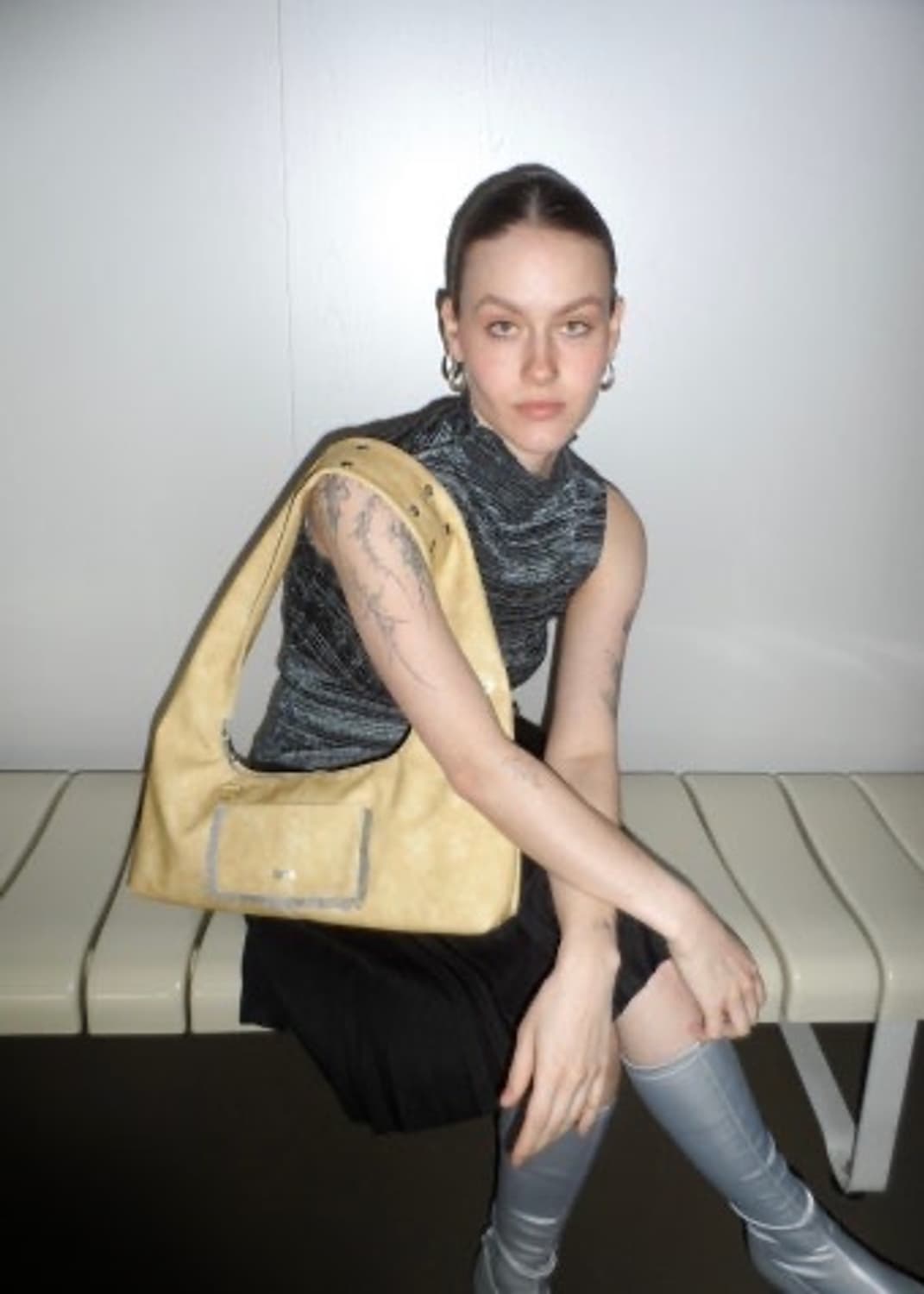 히에타 티나백 (블랙, 버터) 상품이미지1