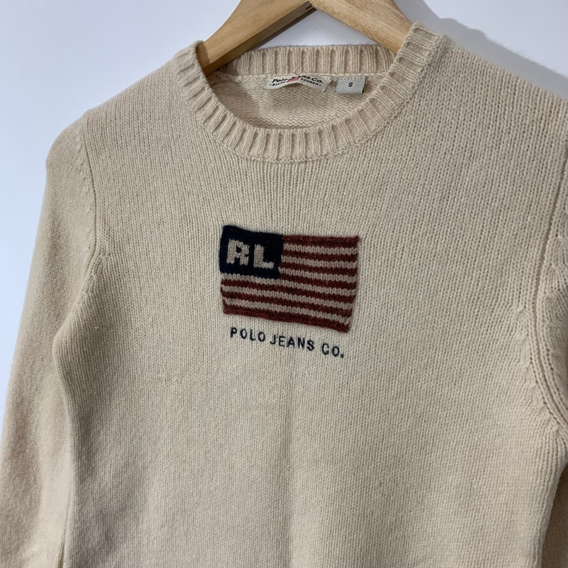 폴로 우먼스 성조기 니트 상품이미지2