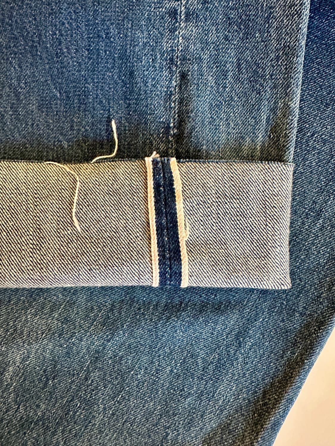 LVC 47501 일본 한정판 콘밀 화이트오크 셀비지 34-32 신품 상품이미지5