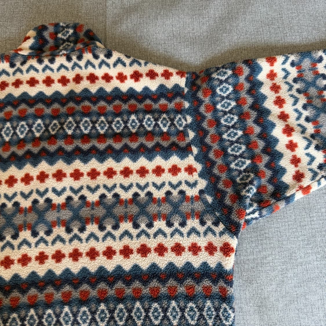 11FW 파타고니아 신칠라 스냅-T 페어아일/블루 아즈텍 패턴 멕시코 상품이미지8