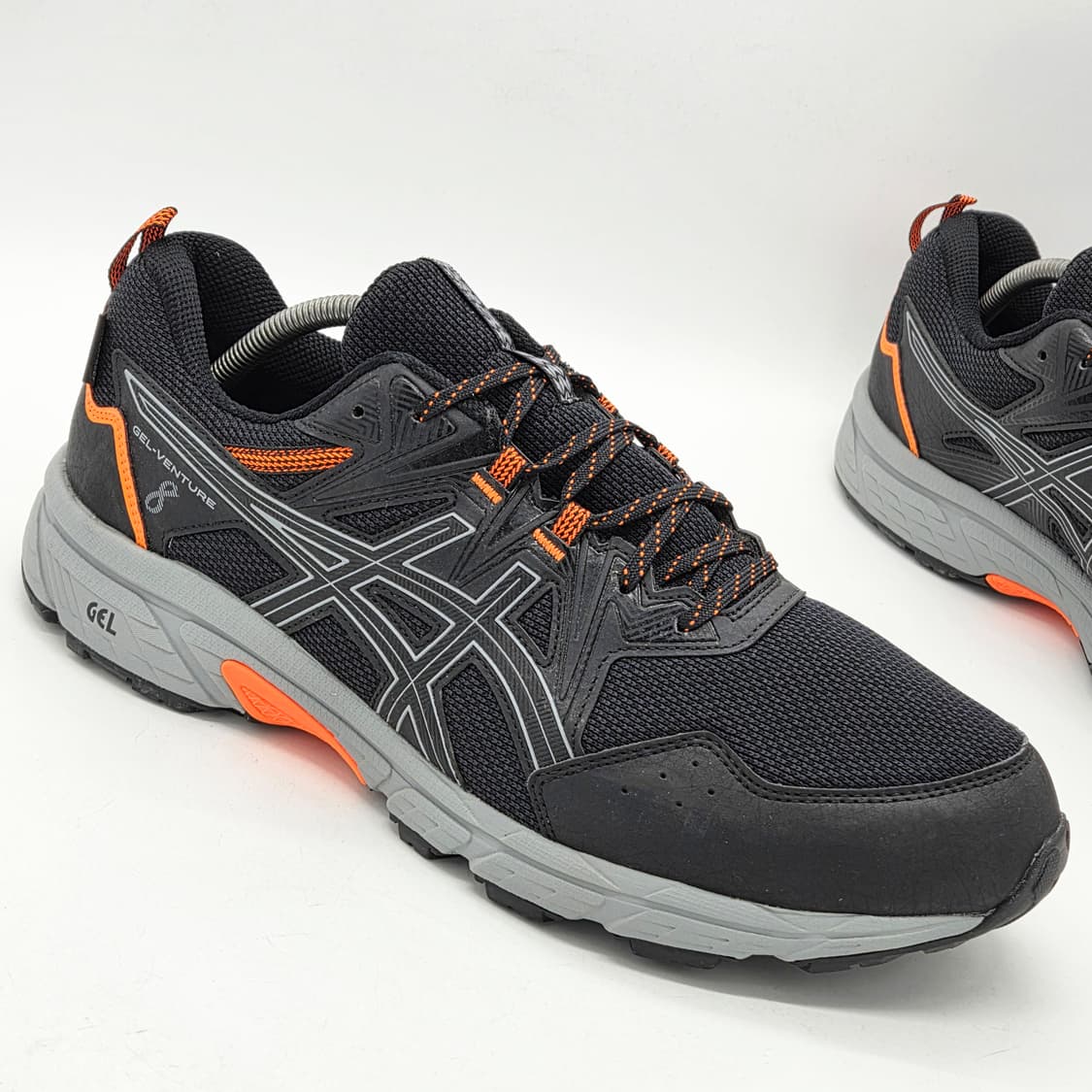 아식스 젤 벤쳐 8 워터프루프 블랙 쇼킹 오렌지 (300) 상품이미지5