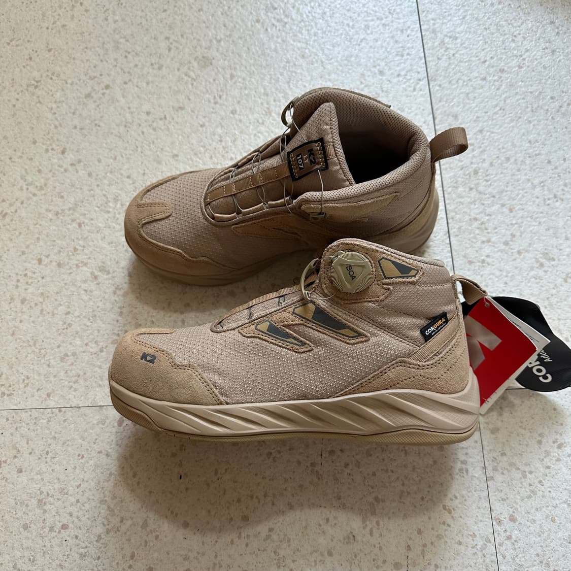 K2 세이프티 다이얼 경량 와이드핏 안전화 작업화 255 상품이미지2