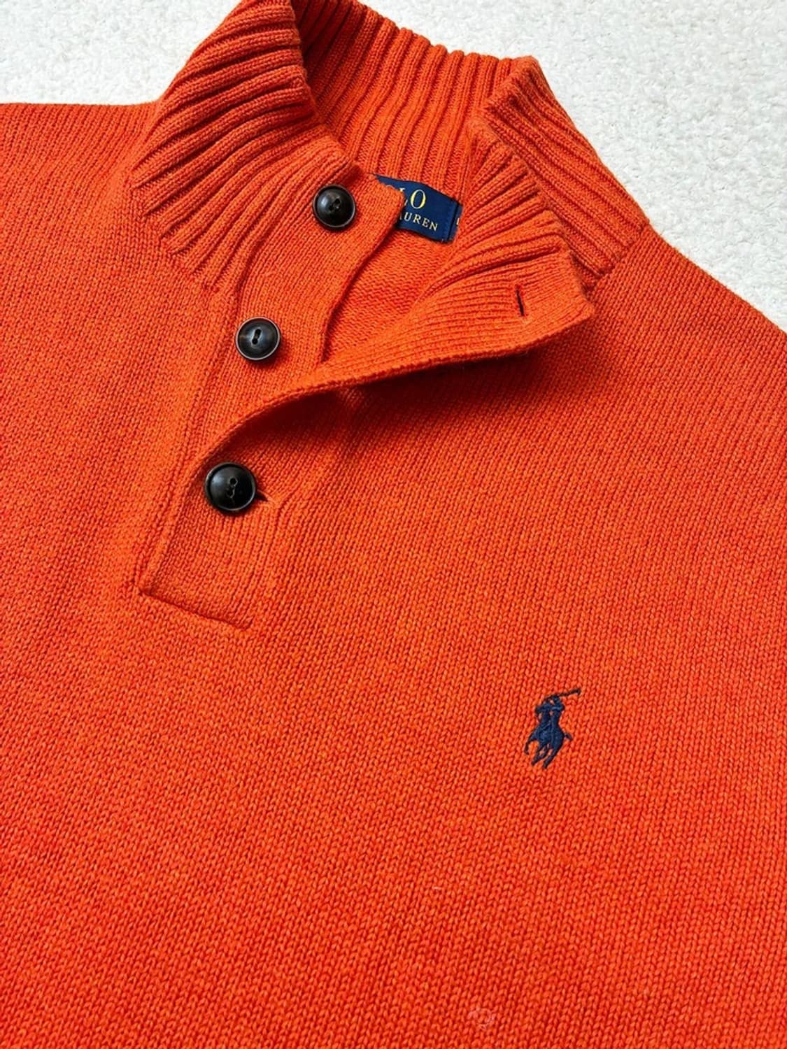 폴로 랄프로렌 00's 코튼 하프 버튼 니트 PN5912 상품이미지3