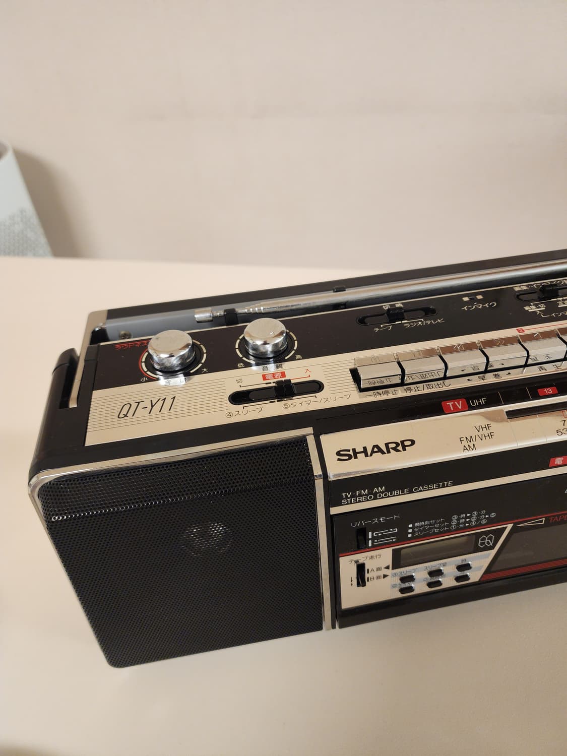 일본 SHARP 빈티지카세트 플레이어 QT-Y11 상품이미지1