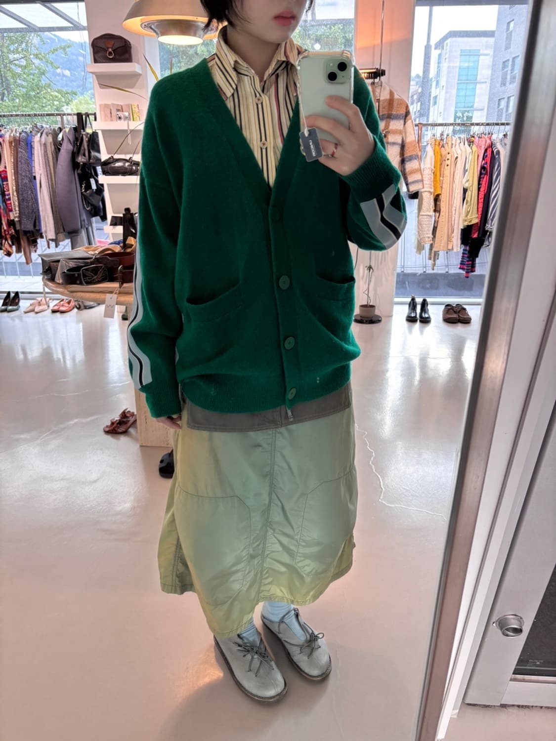 Vintage Sandro Wool Cardigan 상품이미지1