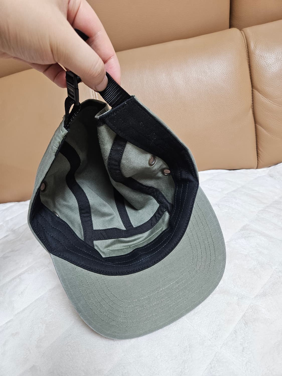 슈프림 밀리터리 캠프캡 모자 볼캡 올리브 25SS 상품이미지6