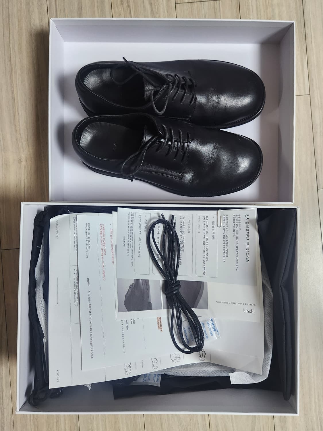 Kinchi 808a shower 킨치 샤워 1회착 더비슈즈 상품이미지2