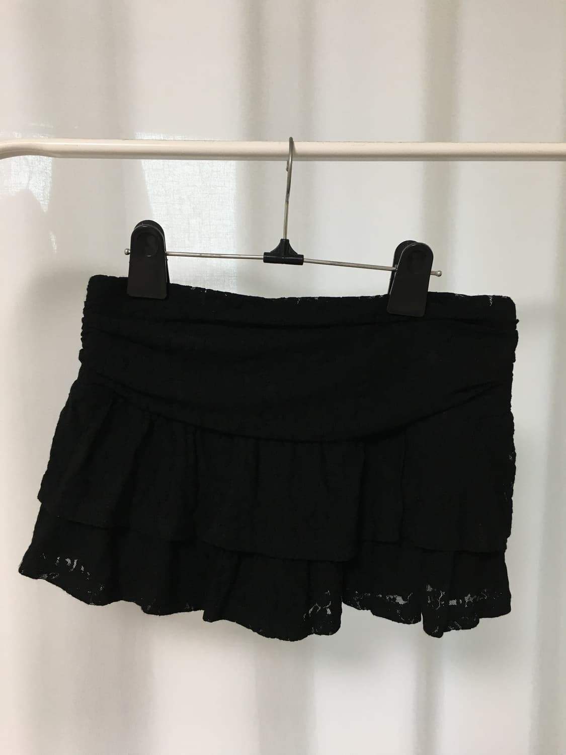 floral lace layered mini skirt 상품이미지1