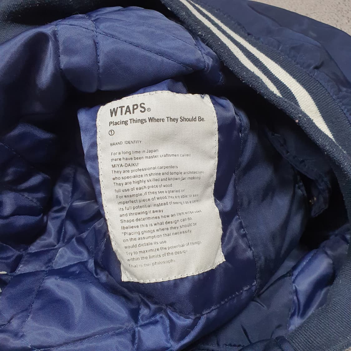 ✨ (바배) 마제스틱 더블탭스 14시즌 벤치자켓 상품이미지4