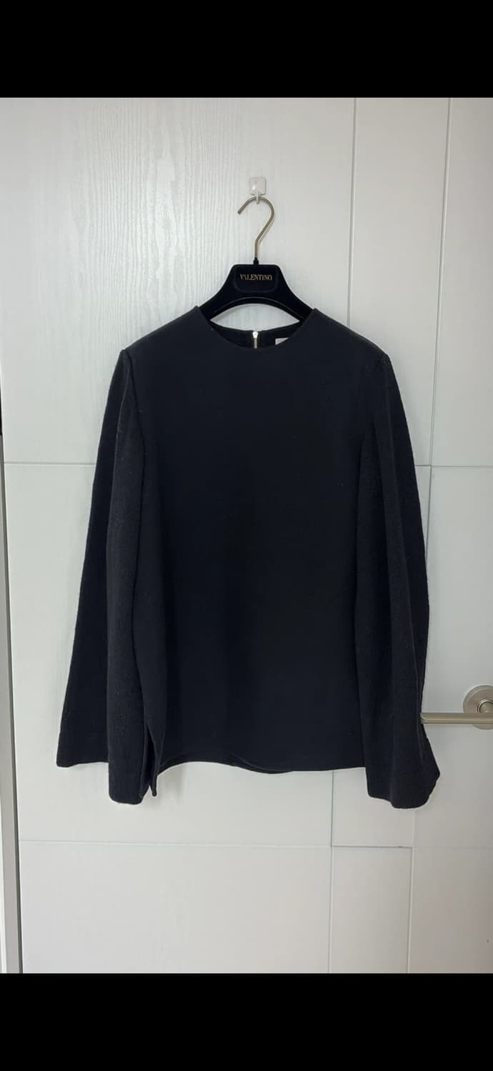 HYKE 하이크 블랙 울 블라우스 1사이즈 정품 상품이미지5