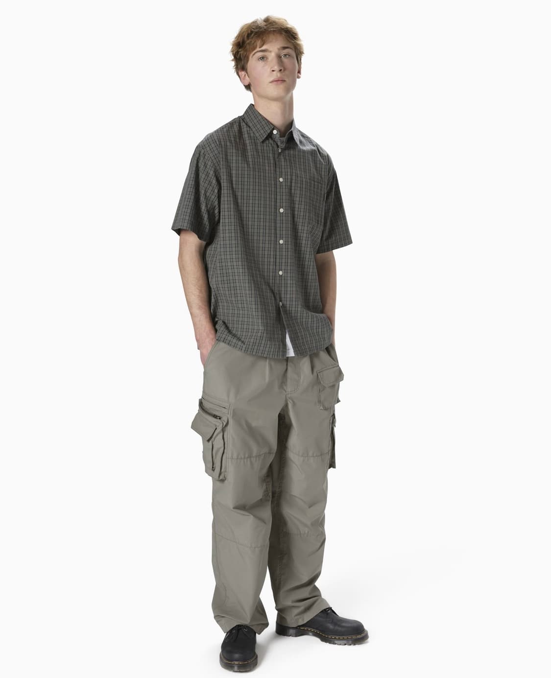 디스이즈네버댓) Check S/S Shirt NA S 상품이미지3