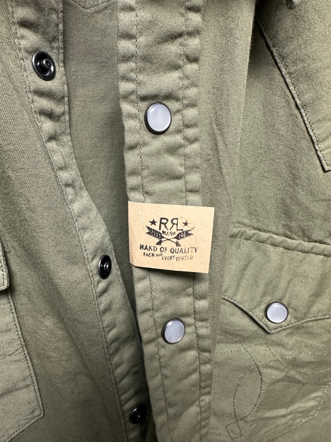 RRL 웨스턴 셔츠 L 새상품 상품이미지7