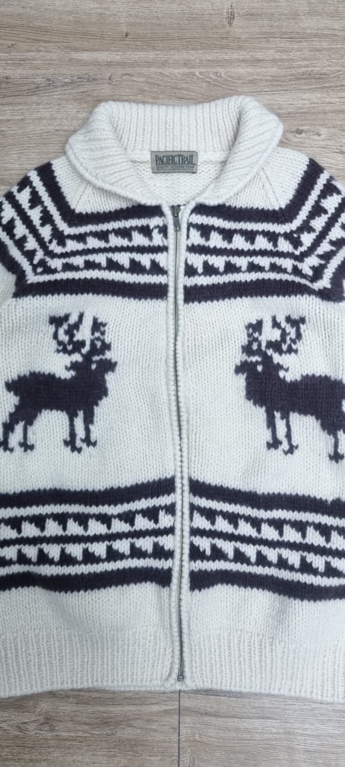 PACIFIC TRAIL 코위찬 울 니트 집업 Free _ 공용,여성추천 상품이미지2