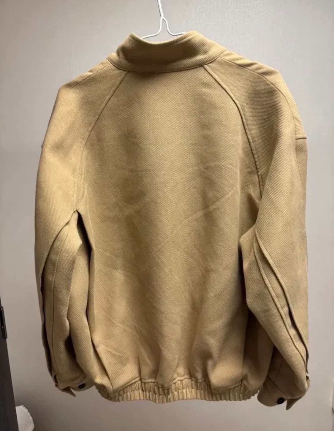 시즈 플랩 트윌 해링턴 자켓 m 베이지 상품이미지4