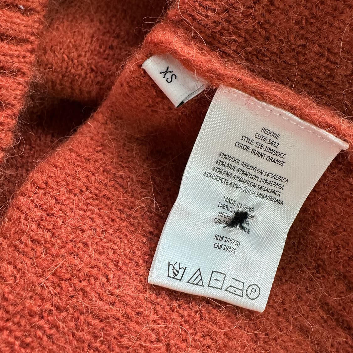 리던 알파카 울 크롭 니트 가디건 상품이미지5