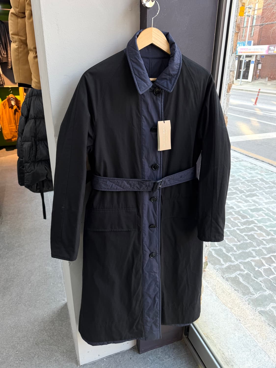 UK6/ 버버리 신형 리버시블 퀄팅 패딩코트 자켓(새상품) 상품이미지7