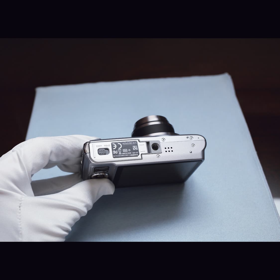 레어<준 민트급><메이크업> 카시오 엑슬림 H10 실버 빈티지 디카 상품이미지5