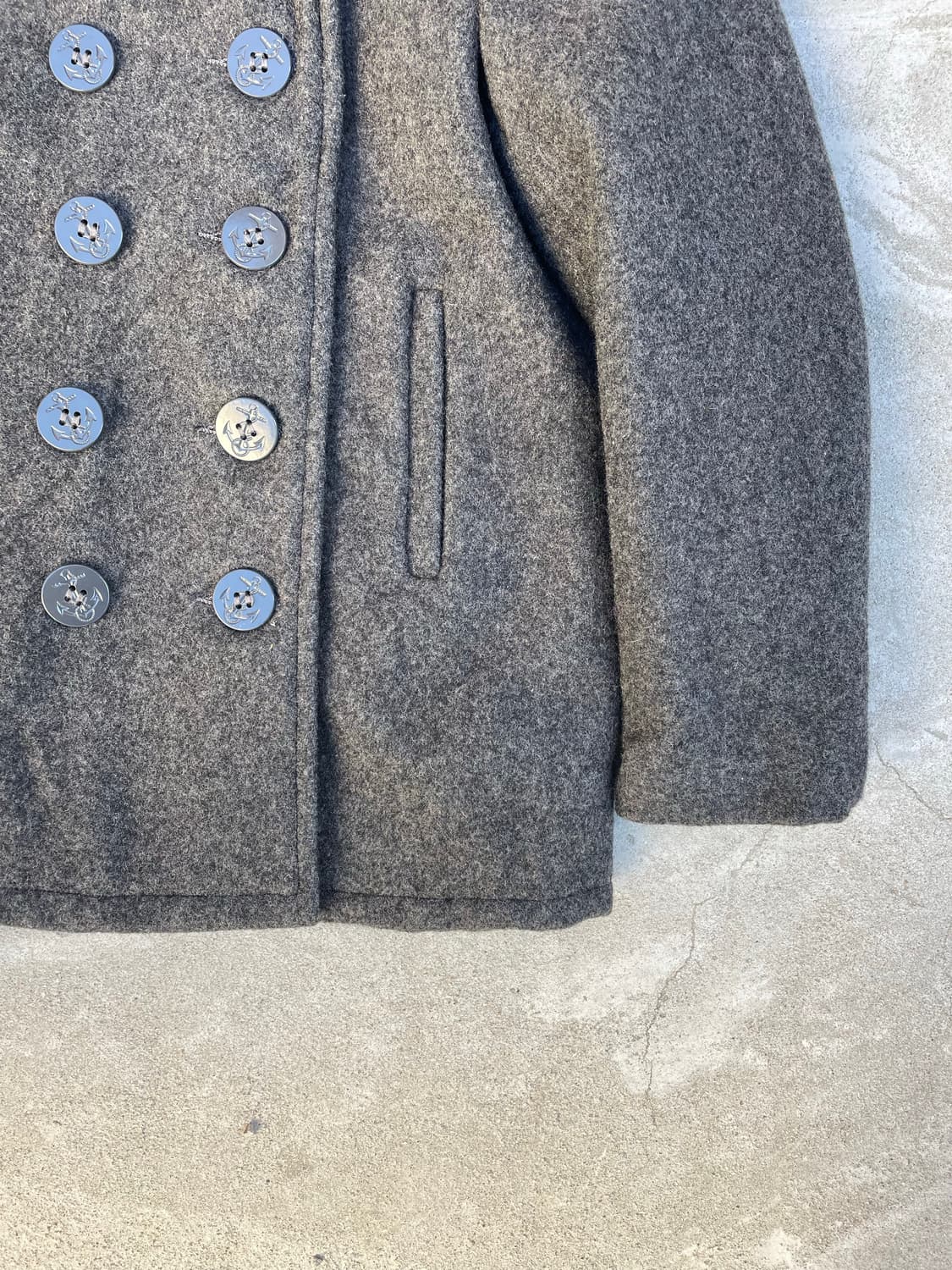 쇼트 740N 피코트 그레이 s 상품이미지4