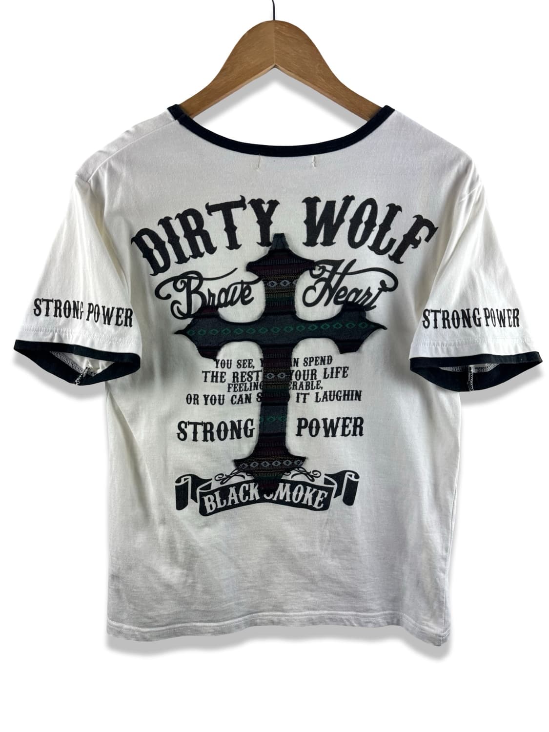 JPN Y2K 크로스 링거티셔츠2734 상품이미지1