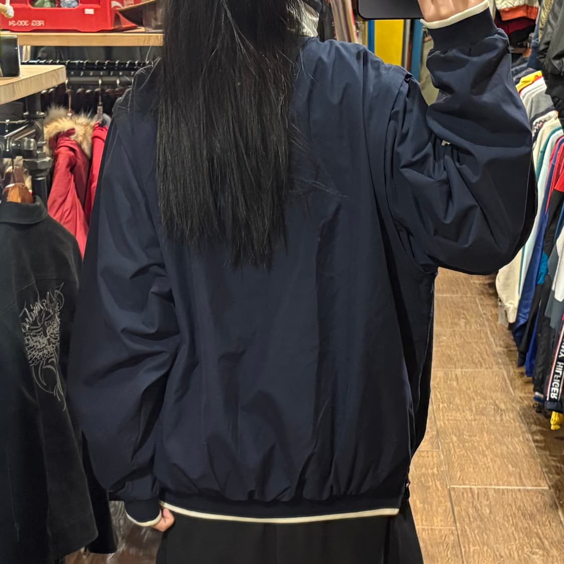 [HI] Nike 나이키 반집업 웜업 네이비 상품이미지6