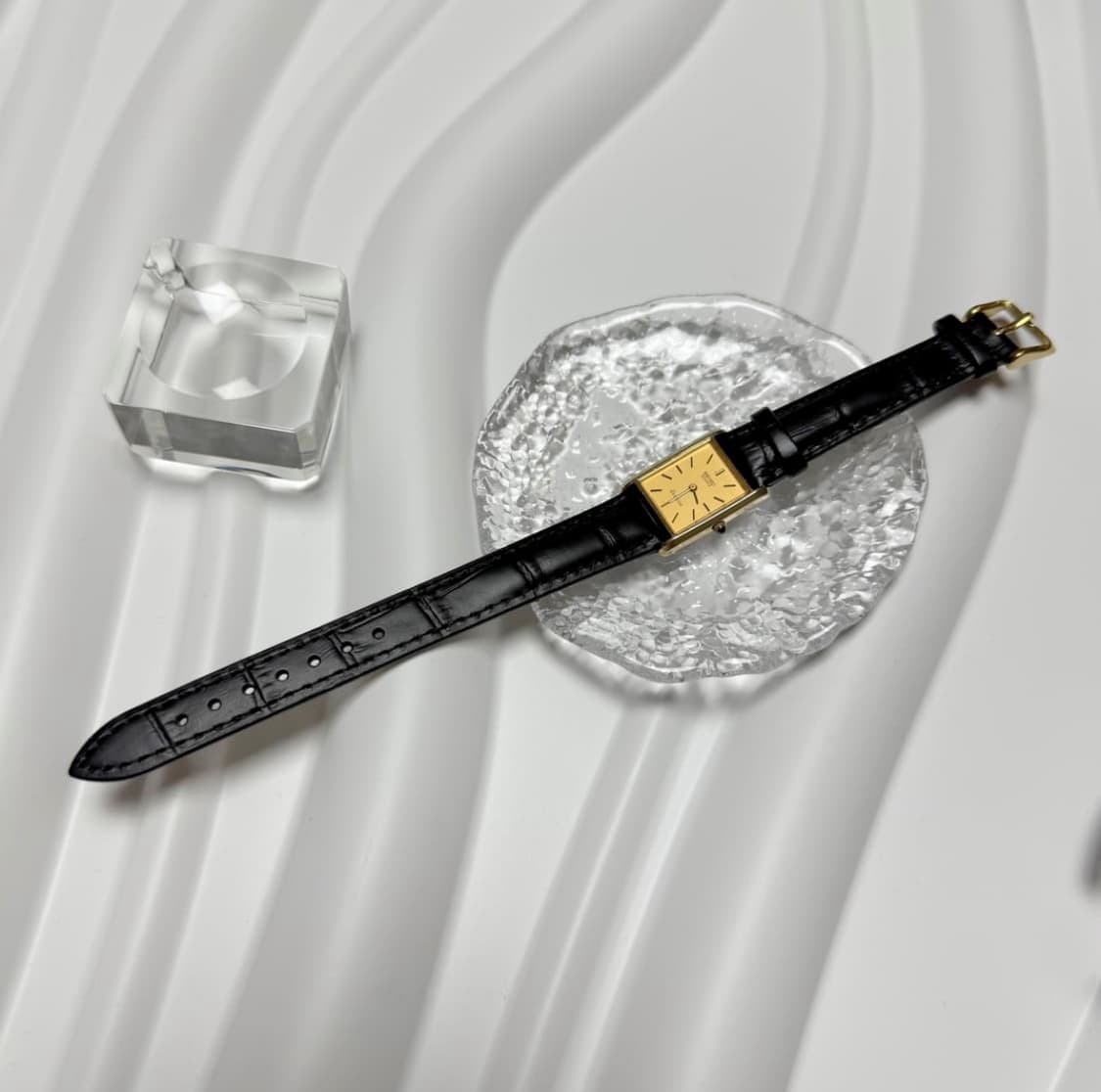 세이코 빈티지 탱크 엑셀린 드레스 워치 상품이미지2