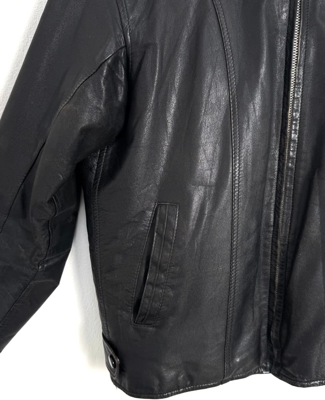 (95)90‘s 레더 자켓 상품이미지3