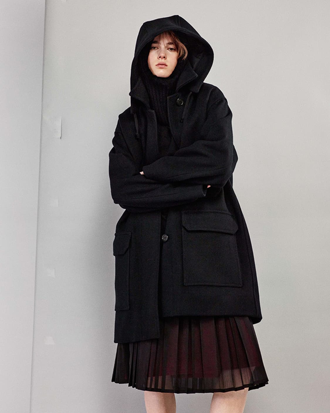 Mhl hooded coat 100 상품이미지3