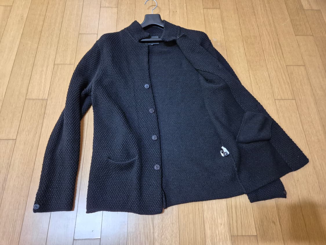 일본 NORIKOIKE 울 니트 자켓 상품이미지3