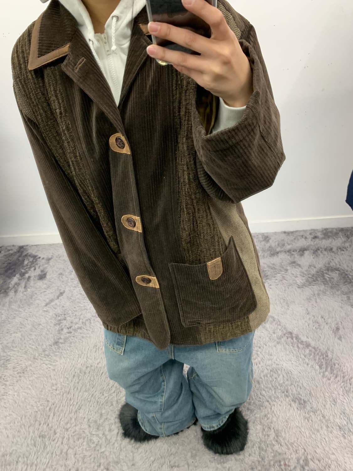 재패니즈 코듀로이 자켓(소재믹스) 상품이미지2