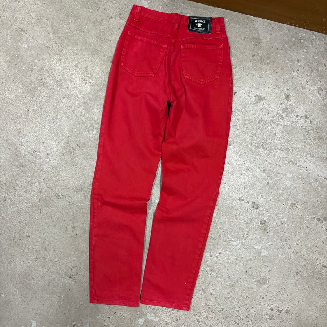 베르사체 레드 바지[2495] 상품이미지1