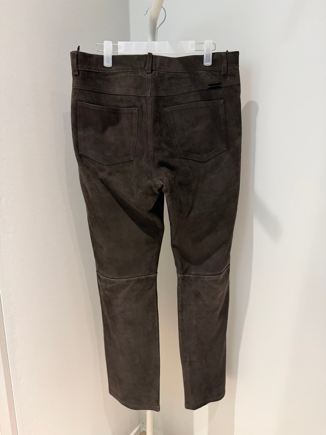 [48] 루이비통 고트 스웨이드 다미에 패턴 팬츠 상품이미지3