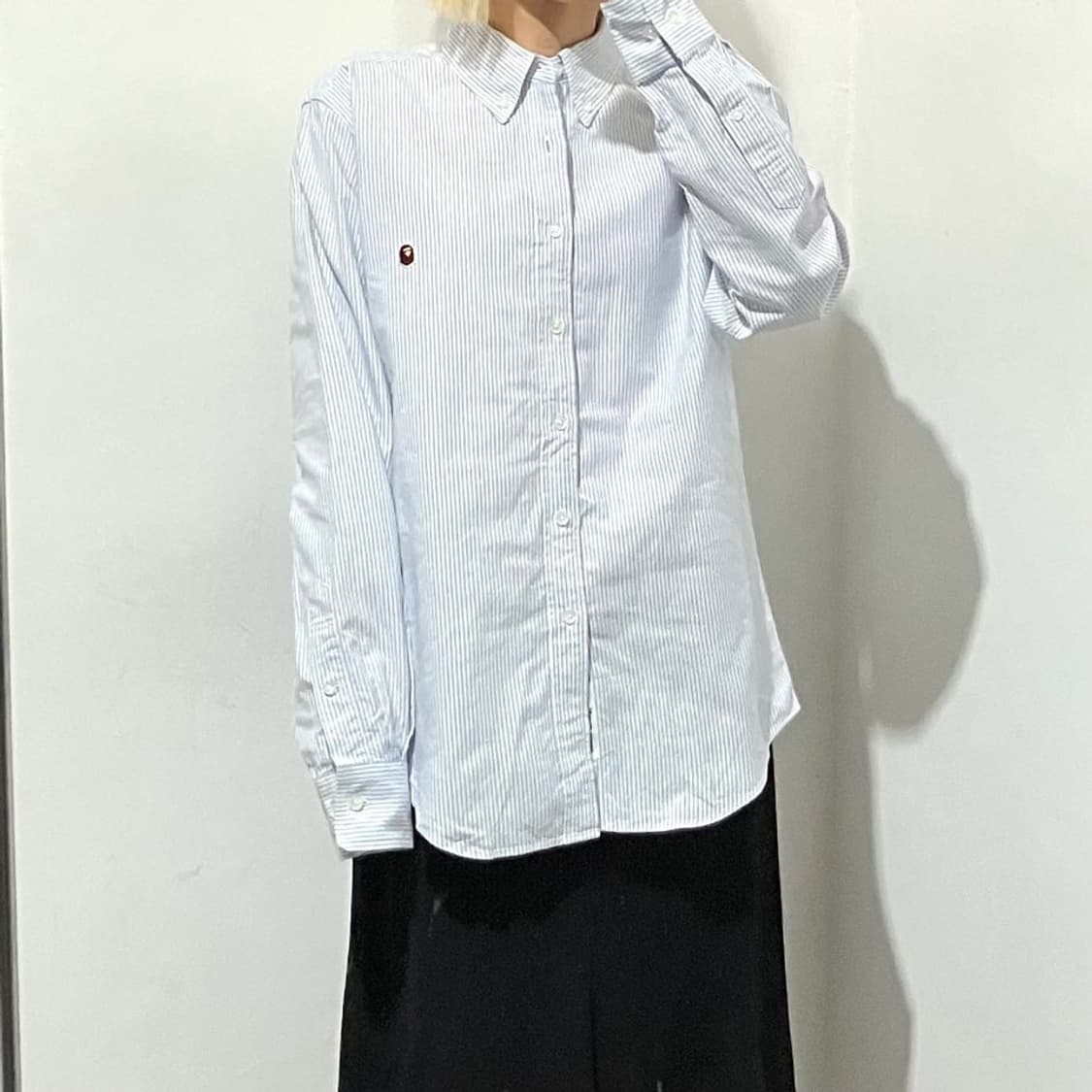 베이프 스트라이프 셔츠 상품이미지1