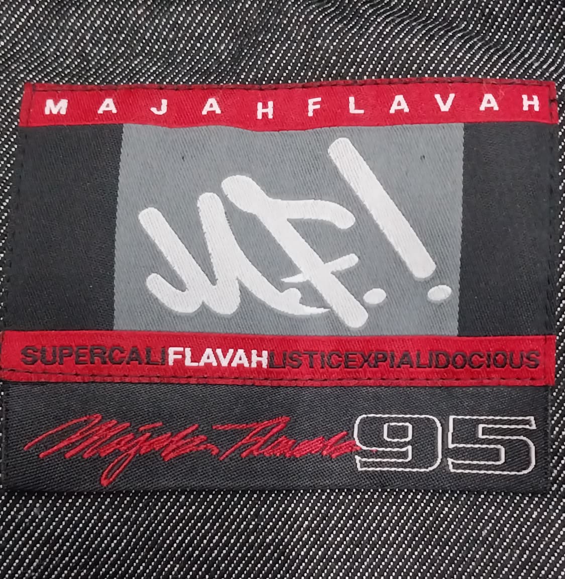 마자 플라바 올드스쿨 데님 덕다운 패딩 95 상품이미지4