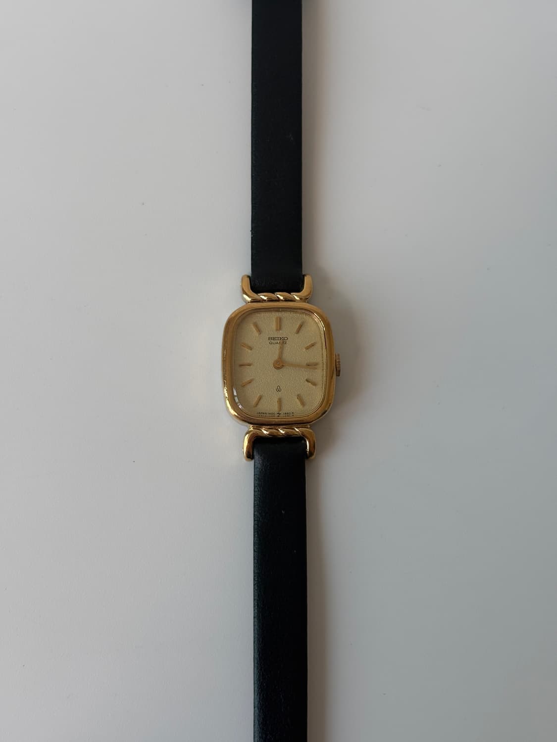 1980s Gold Square Ladies Quartz 상품이미지2