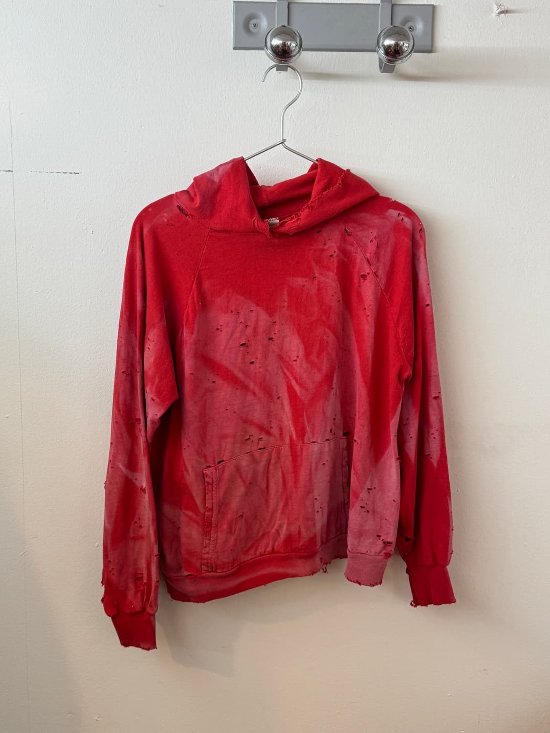 Sun bleached 80s light cotton hoodie 상품이미지1