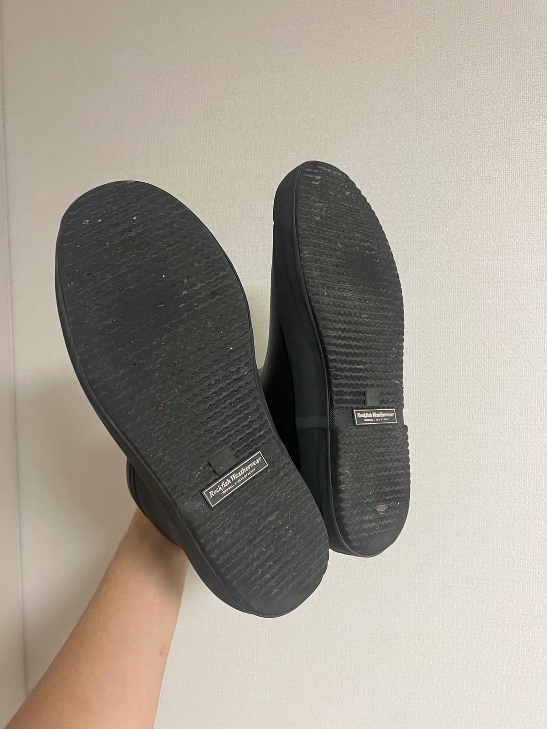 999휴머니티 락피쉬 웨어웨어 레인부츠 블랙 쇼트 270 uk8 상품이미지6