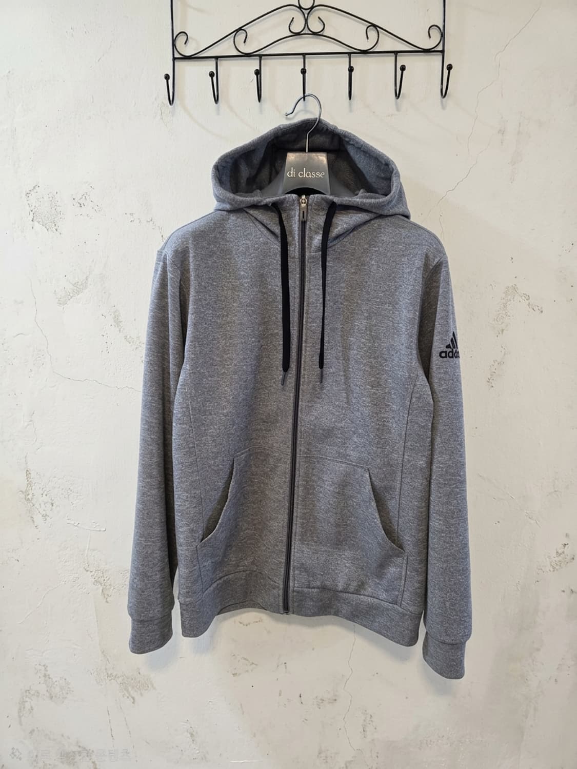 디다스 후드집업 그레이 100 상품이미지1