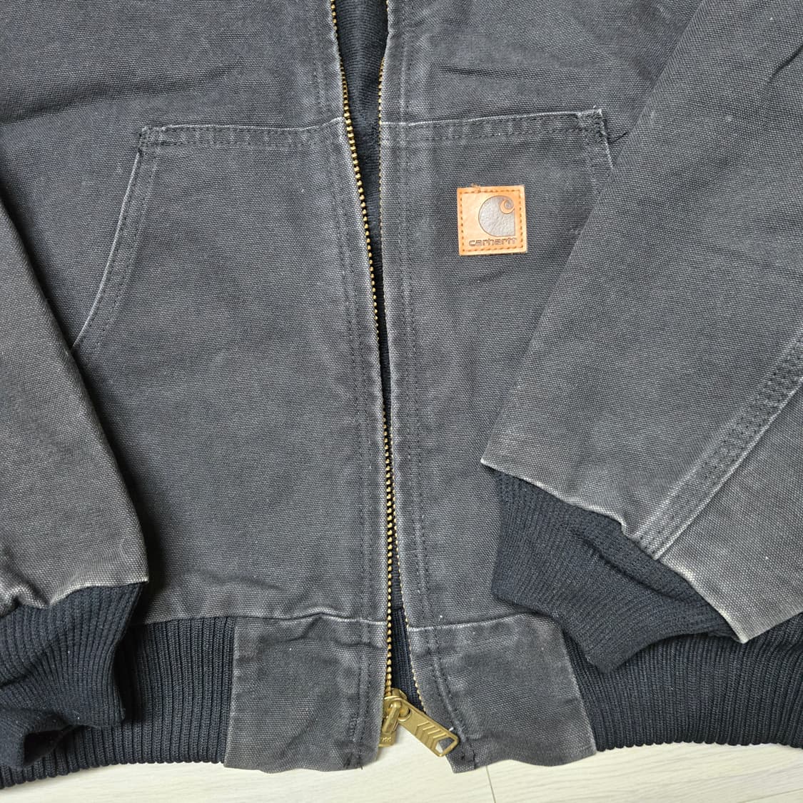 칼하트 J130 BLK 액티브 자켓 블랙 상품이미지3