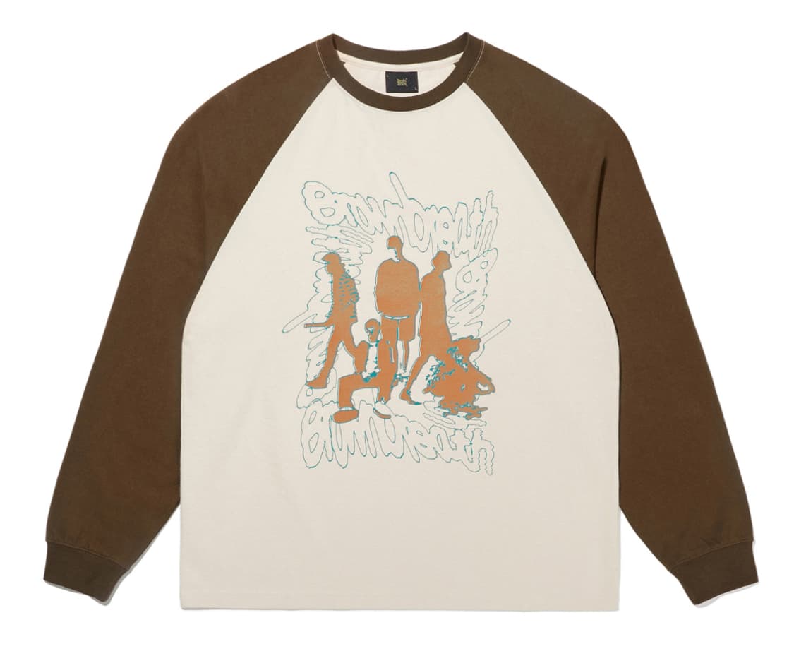 브라운브레스 clique raglan long sleeve 브라운 XL 상품이미지1