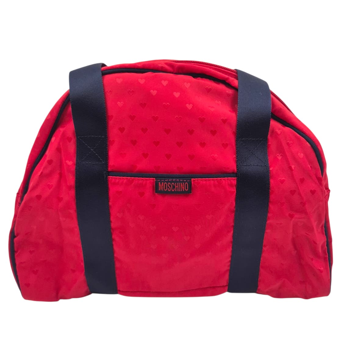 90s 모스키노 러브 하트 스포티 보스턴백 상품이미지2