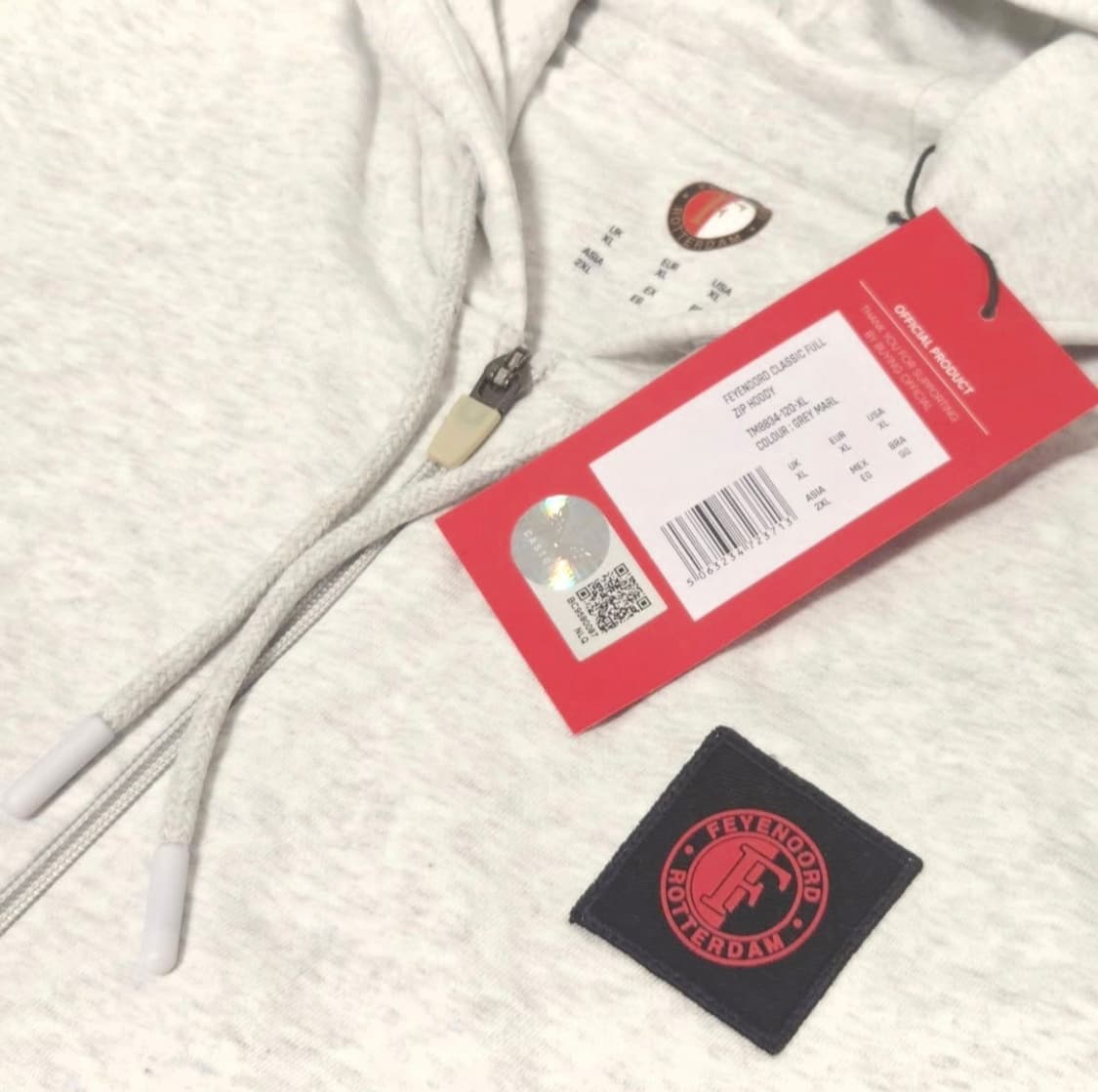 (새상품/2XL)페예노르트 집업 후드티셔츠 풀집 축구 캐스토어 황인범 상품이미지3