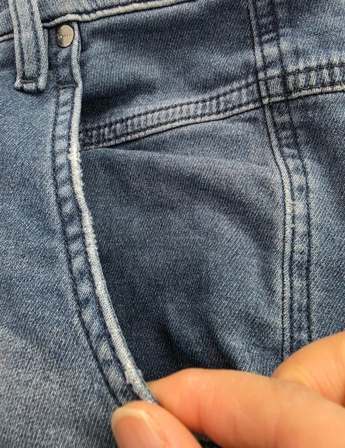 Diesel 디젤 데미지 워싱 여성 데님 W25 상품이미지8